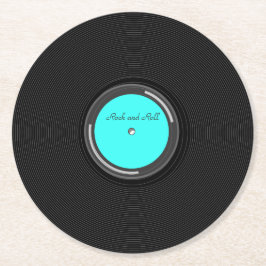 Porta-copo De Papel Redondo Gravar álbum