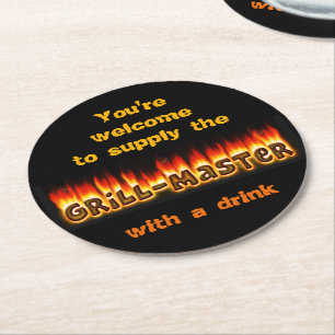 Porta-copo De Papel Redondo Grillmaster