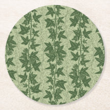 Hedera Ivy Vines - padrão D_L verde botânico.