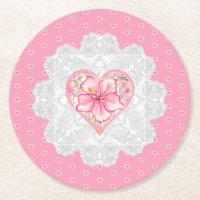 Hibiscus & Lace PINK