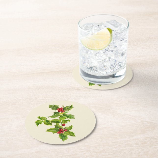 Porta-copo De Papel Redondo Holy Coasters (Insitu)