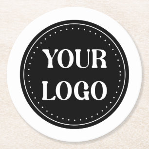 Porta-copo De Papel Redondo Inteligente, contemporâneo, polido e personalizáve