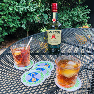 Porta-copo De Papel Redondo JFN Laurel Porta copos