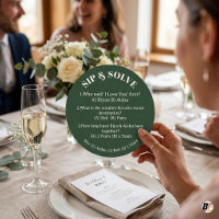 Jogo de Trivia de Casal Personalizado Sip and Solv