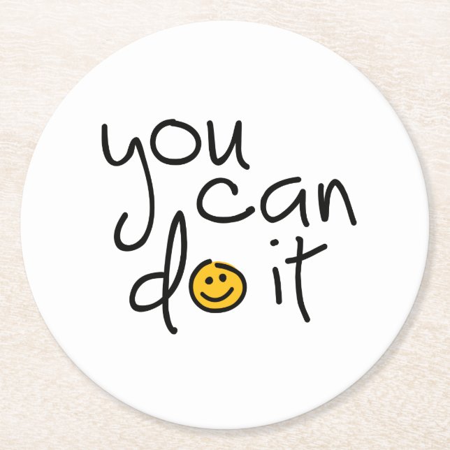 Porta-copo De Papel Redondo Kartonnen Onderzetter (Frente)