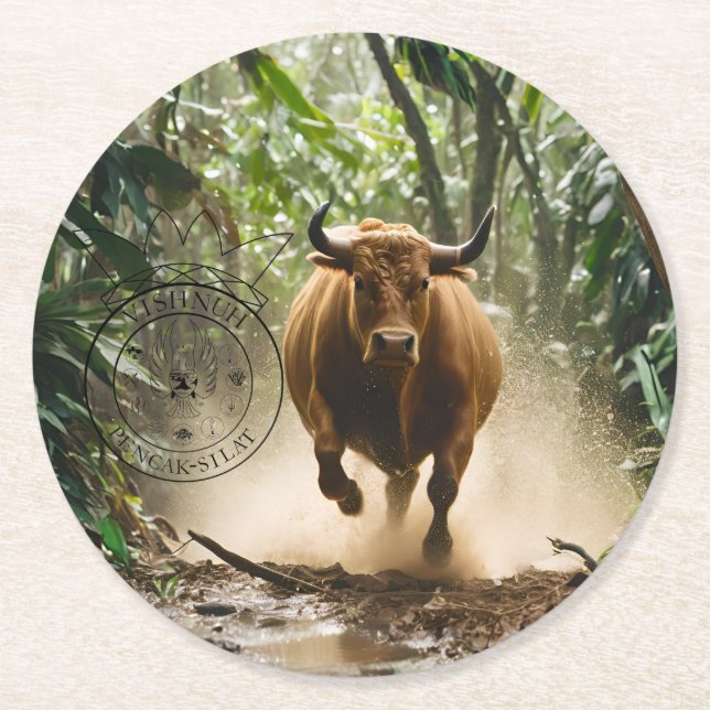 Porta-copo De Papel Redondo Kartonnen Onderzetter (Frente)