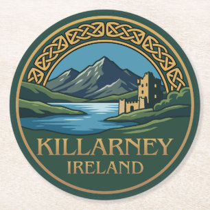 Porta-copo De Papel Redondo Killarney Irlanda