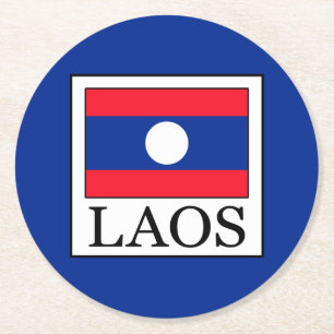 Porta-copo De Papel Redondo Laos
