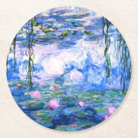 Lírios de Água Rosa Monet