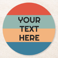 Listras de cor retrô com visual vintage adicionar 
