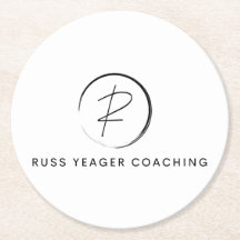 Logotipo da assinatura de coaching de Russ Yeager