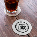 Porta-copo De Papel Redondo Logotipo Personalizado da Empresa<br><div class="desc">Personalize uma Porta copos com este modelo de logotipo simples e minimalista e promova sua empresa ou empresa para aumentar os clientes potenciais e gerar mais vendas. Adicione seu logotipo Se precisar de ajuda ou itens correspondentes,  entre em contato comigo</div>