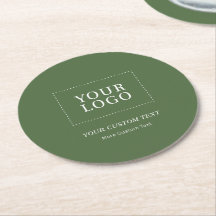 Logotipo Personalizado de Negócios Marca Verde Pro