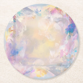 Porta-copo De Papel Redondo Mahalia Paper Coasters