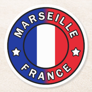 Porta-copo De Papel Redondo Marselha França