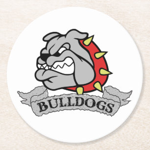 Porta-copo De Papel Redondo Mason Bulldog