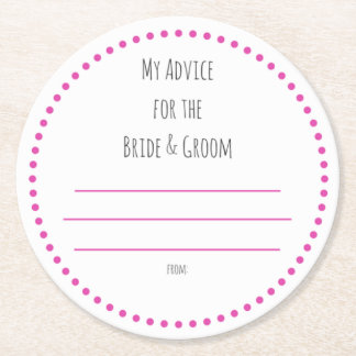 Porta-copo De Papel Redondo meus "dois centavos"