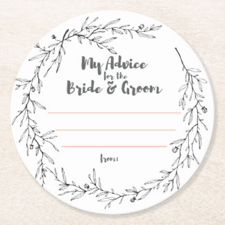 Porta-copo De Papel Redondo meus "dois centavos "