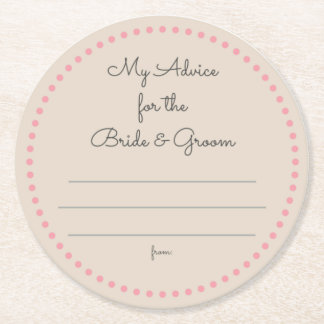 Porta-copo De Papel Redondo meus "dois centavos"