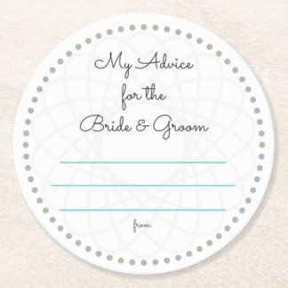 Porta-copo De Papel Redondo meus "dois centavos"