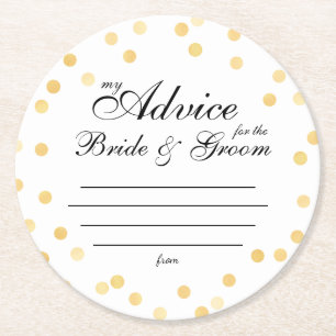 Porta-copo De Papel Redondo meus "dois centavos"