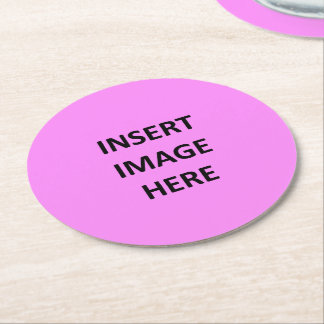 Porta-copo De Papel Redondo Modelo redondo feito sob encomenda da porta copos