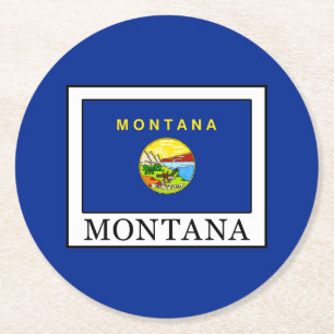 Porta-copo De Papel Redondo Montana