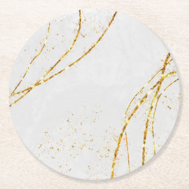 Porta-copo De Papel Redondo Napkins (Frente)