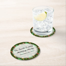 Porta-copo De Papel Redondo Napkins personalizado