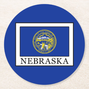 Porta-copo De Papel Redondo Nebraska