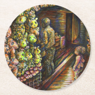 Porta-copo De Papel Redondo Norte do Circo