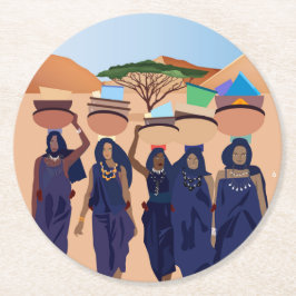 Porta-copo De Papel Redondo Onde estão os bebês?