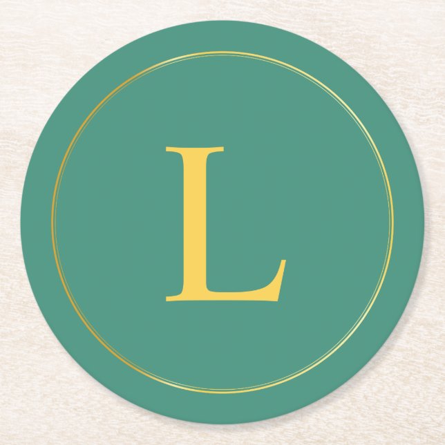 Porta-copo De Papel Redondo Paper Coaster (Frente)