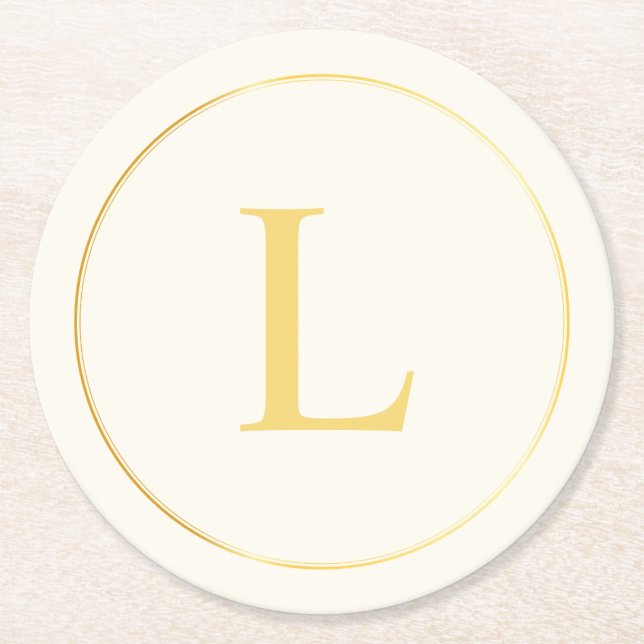 Porta-copo De Papel Redondo Paper Coaster (Frente)