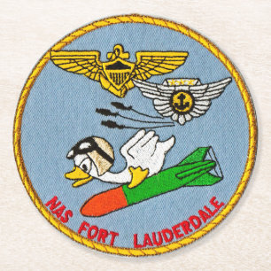 Porta-copo De Papel Redondo pato do torpedo