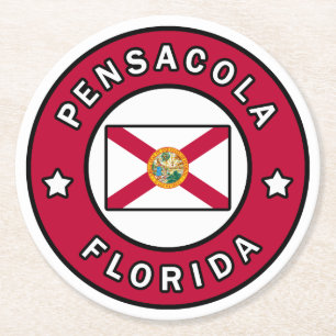 Porta-copo De Papel Redondo Pensacola Florida