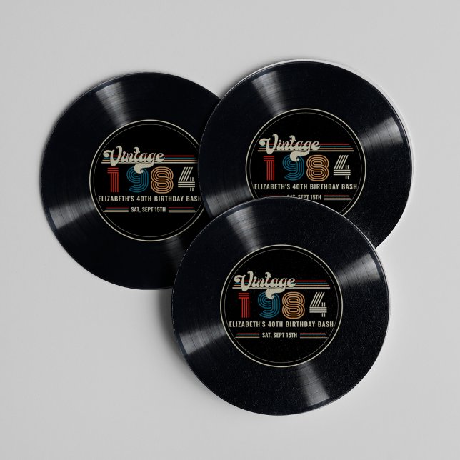 Porta-copo De Papel Redondo Personalizado Qualquer Idade de Imagem Personaliza (Criador carregado)