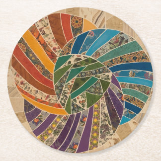 Porta-copo De Papel Redondo Porta copos Colorida