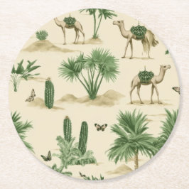 Porta-copo De Papel Redondo "Porta copos de Camel Caravan"