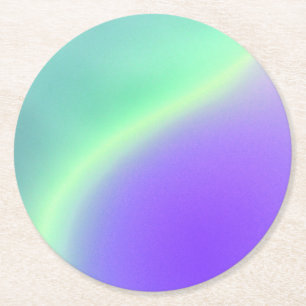 Porta-copo De Papel Redondo Porta copos de lavanda e Livro Verde