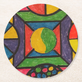 Porta-copo De Papel Redondo Porta copos DE PAPEL