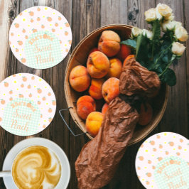 Porta-copo De Papel Redondo Porta copos de papel do primeiro aniversario de pê