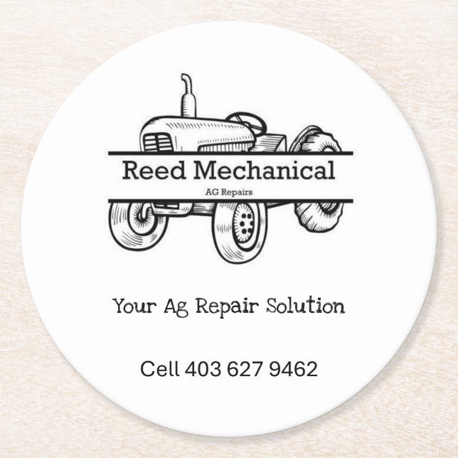 Porta-copo De Papel Redondo Porta copos de papel mecânico (Frente)