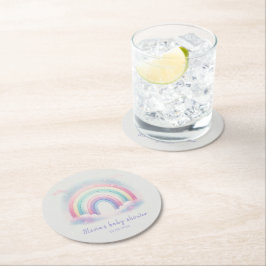 Porta-copo De Papel Redondo Porta copos de papel personalizado do Chá de frald