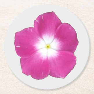 Porta-copo De Papel Redondo Porta copos de Papel Phlox Rosa Escuro