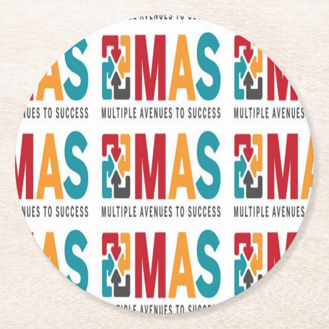 Porta-copo De Papel Redondo Porta copos padrão (Frente)