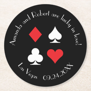 Porta-copo De Papel Redondo Porta copos Personalizada De Cocktail De Destino L