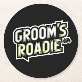 Porta-copo De Papel Redondo Portas copos de Festa de casamento Rock and Roll