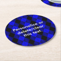 Portas copos de FESTA Harlequin-Blue-PULP-Preto-Do