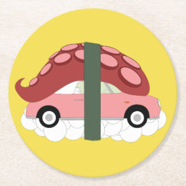 Porta-copo De Papel Redondo Portas copos de Figaro